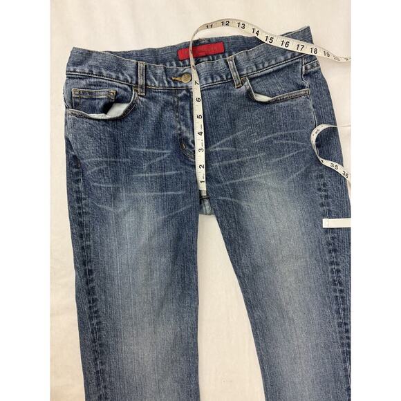 Aeropostale Straight Leg Jeans Light Wash Men's Distressed Size 33 *33 - Picture 4 of 7